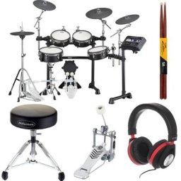 Yamaha DTX8K-X Black Forest Bundle
