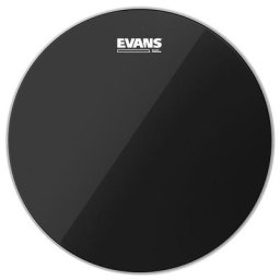 Evans 18"" Black Chrome Tom
