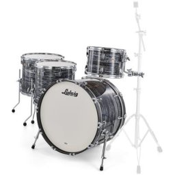 Ludwig Classic Maple 4pcs 24"" Black O