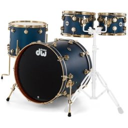 DW Satin Oil 22"" Satin Blue Gold