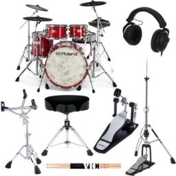Roland VAD706-GC E-Drum Set Bundle