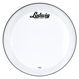 Ludwig 24"" Bass Drum Head Vint. Logo