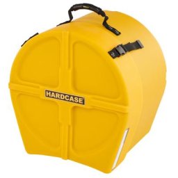 Hardcase 14"" F.Tom Case F.Lined Yellow
