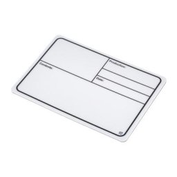 Adam Hall Tourlabel 177x127mm White