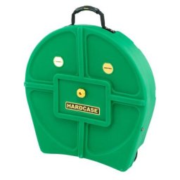 Hardcase 22"" Cymb. Case F.Lined D.Green
