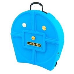 Hardcase 22"" Cymbal Case F.Lined L.Blue
