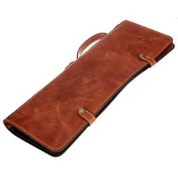 Zultan Leather Stick Bag Tan Brown