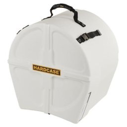 Hardcase 14"" F.Tom Case F.Lined White