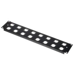 Thon Rack Panel 2U 16XLR 90°