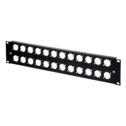 Thon Rack Panel 2U 24XLR 90°