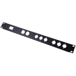 Thon Rack Panel 1U 6XLRm 2XLRf 220V