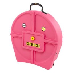 Hardcase 22"" Cymbal Case Pink