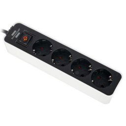 Brennenstuhl Ecolor Power Strip 4 Way WH