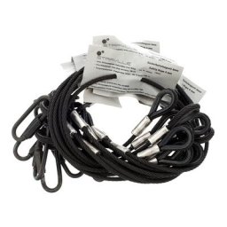Stairville Safety Set 60cm/4mm Bk 10pcs