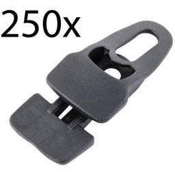 Holdon Midi Clip Black 250pcs Pack