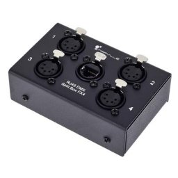 Stairville RJ45 DMX Split Box FX4-5pin