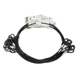 Stairville Safety Set 100cm/3mm Bk 10pcs
