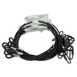 Stairville Safety Set 80cm/4mm Bk 10pcs