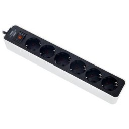 Brennenstuhl Ecolor Power Strip 6 Way WH