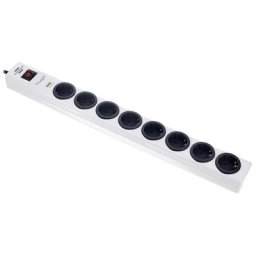 Brennenstuhl Hugo Power Split 8-Way OVP WH