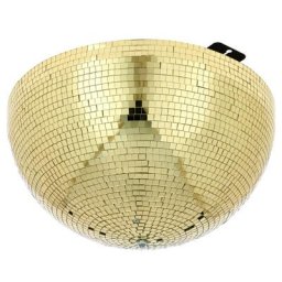 Eurolite Half Mirror Ball 50cm gold