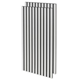 t.akustik Stripe Absorber 120 White Wood