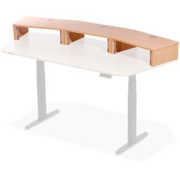 Thon Studio Ext.Desk3U Beech curved