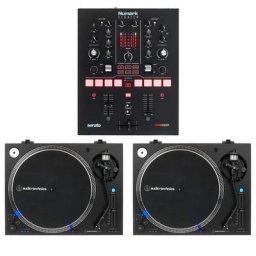 Numark Scratch LP140 Black Bundle