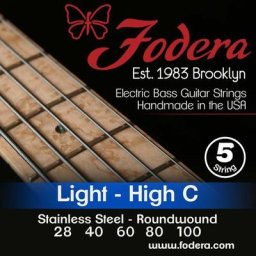 Fodera 5-String High C Set Light SS