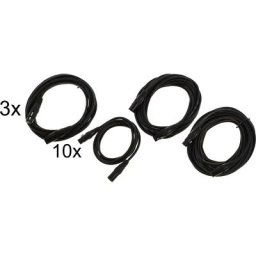 Stairville DMX Cable Set ""Mix