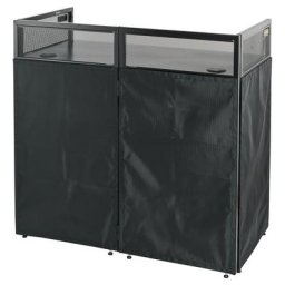 Roadworx DJ Table Black Shelf