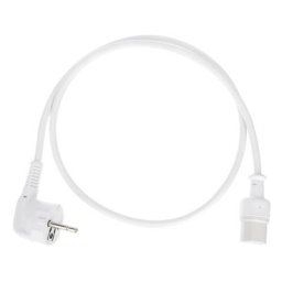 Stairville IEC Power Cable 1,0m WH angled