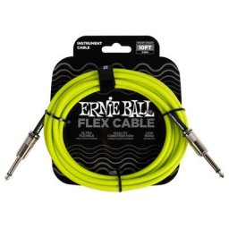 Ernie Ball Flex Cable 10ft Green EB6414