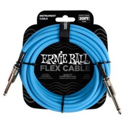 Ernie Ball Flex Cable 20ft Blue EB6417
