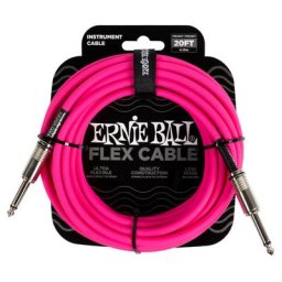 Ernie Ball Flex Cable 20ft Pink EB6418