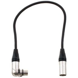 pro snake XLR Patchkabel 0.5m (Winkel-XLR)