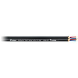 Cordial CMK 422 Zwillingskabel schwarz