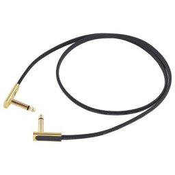 Rockboard Flat Patch Cable Gold 80 cm