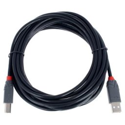 Lindy USB 2.0 Typ A/B 5m black