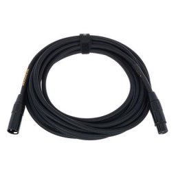 Ernie Ball Mic Cable Braided 5ft BK