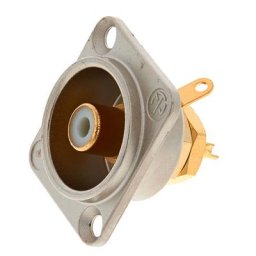Neutrik NF2D-9 Cinch-Einbaubuchse weiß