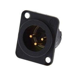 Neutrik NC3 MD-LX-B Einbaustecker