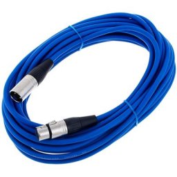the sssnake SM10BL Mikrofonkabel blau