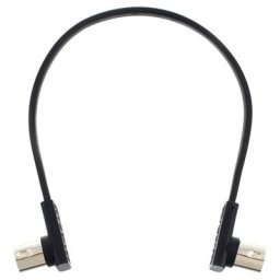 Rockboard Flat MIDI Cable 30cm Black