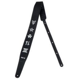 Richter Bass Strap DER W Black/White