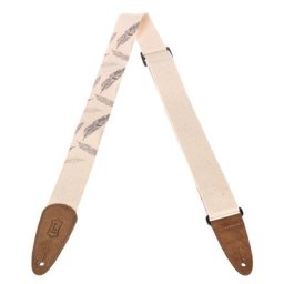 Levys Cotton Print Strap 2"" Feathers
