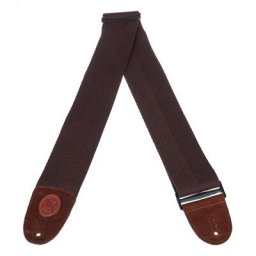 Levys Heavy Cotton Strap 3"" BRN