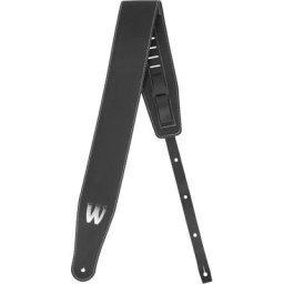 Warwick Teambuilt Leather Strap BK BS