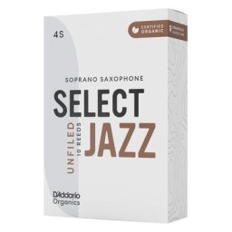 DAddario Woodwinds Organic Sel. Jazz Unf. SOP 4S