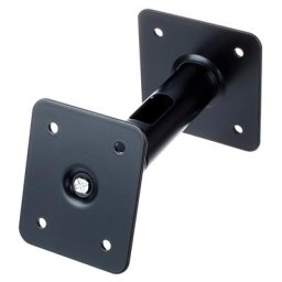 K&M 24185 Universalwandhalter schwarz